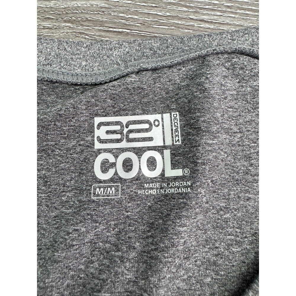 32 Degrees Cool Men's Polo T Shirt Lot of 3 Size Medium Green Gray - Picture 4 of 11